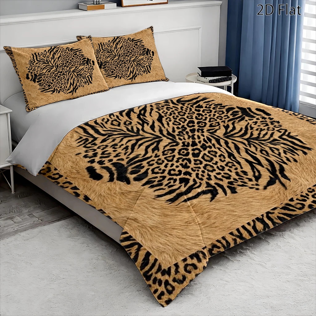 3-Piece Wild Leopard and Zebra - Luxury Skincare & Spa 评论和价格
